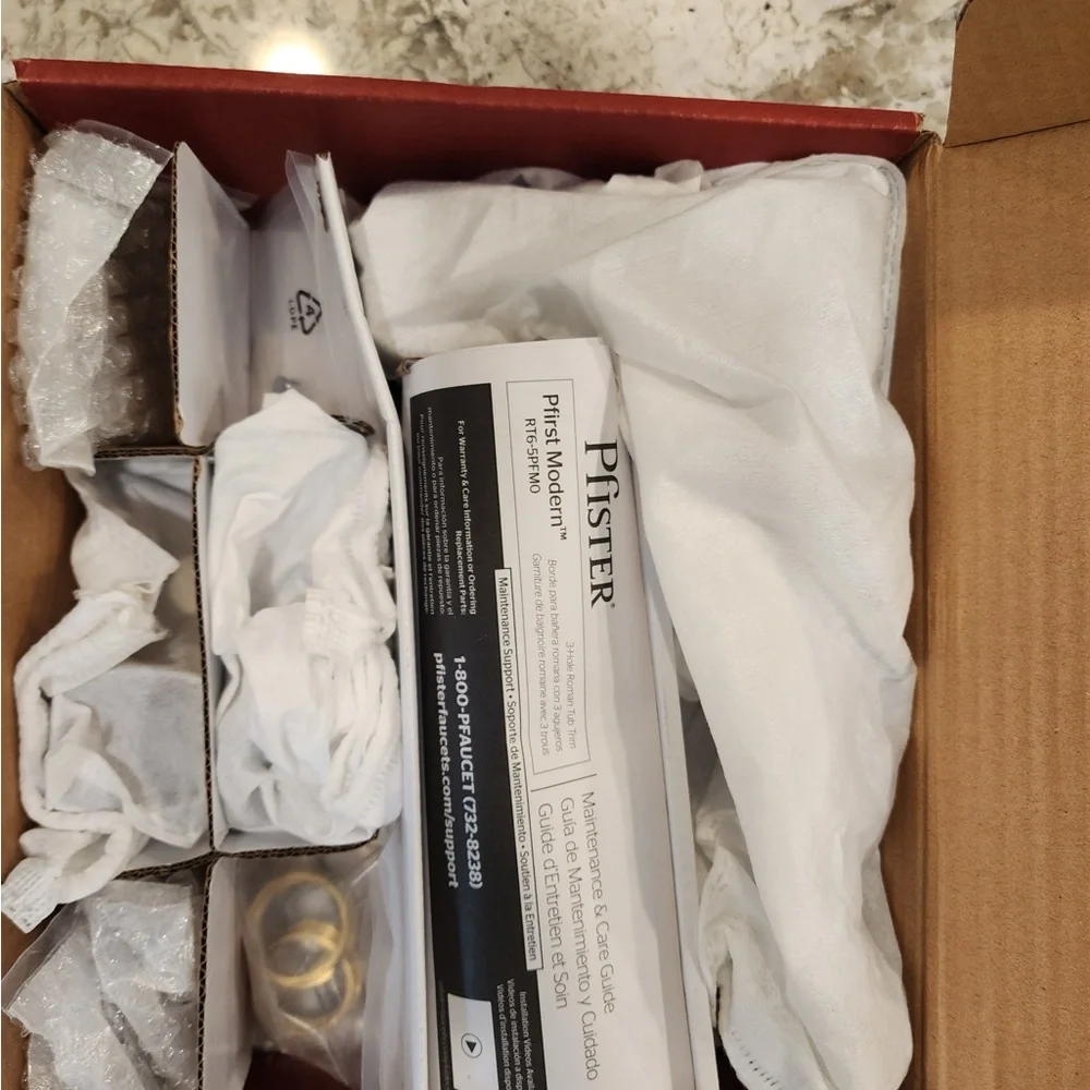 Pfister Modern 2-Handle Roman Tub Trim – Chrome RT6-5PFM0C (New in Box)